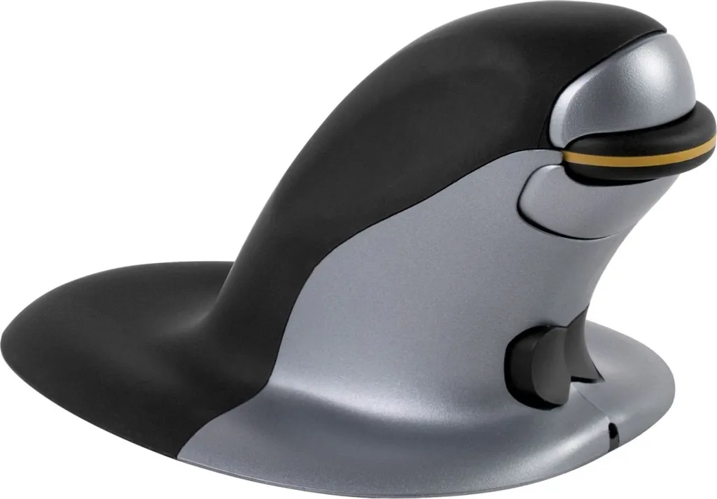 Souris verticale ergonomique Fellowes Penguin pour droitiers et gauchers