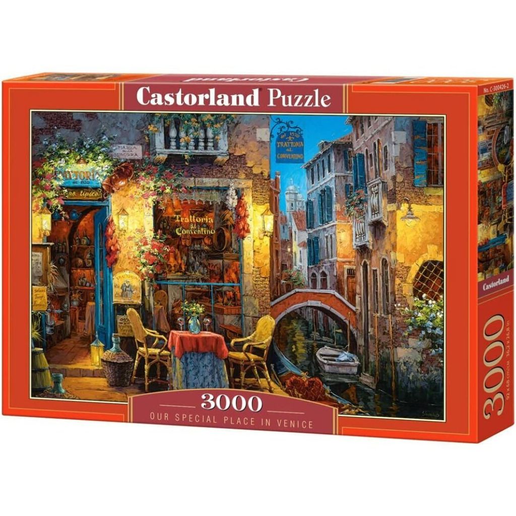 CASTORLAND Puzzle Unser Platz in Venedig 3000 Teile