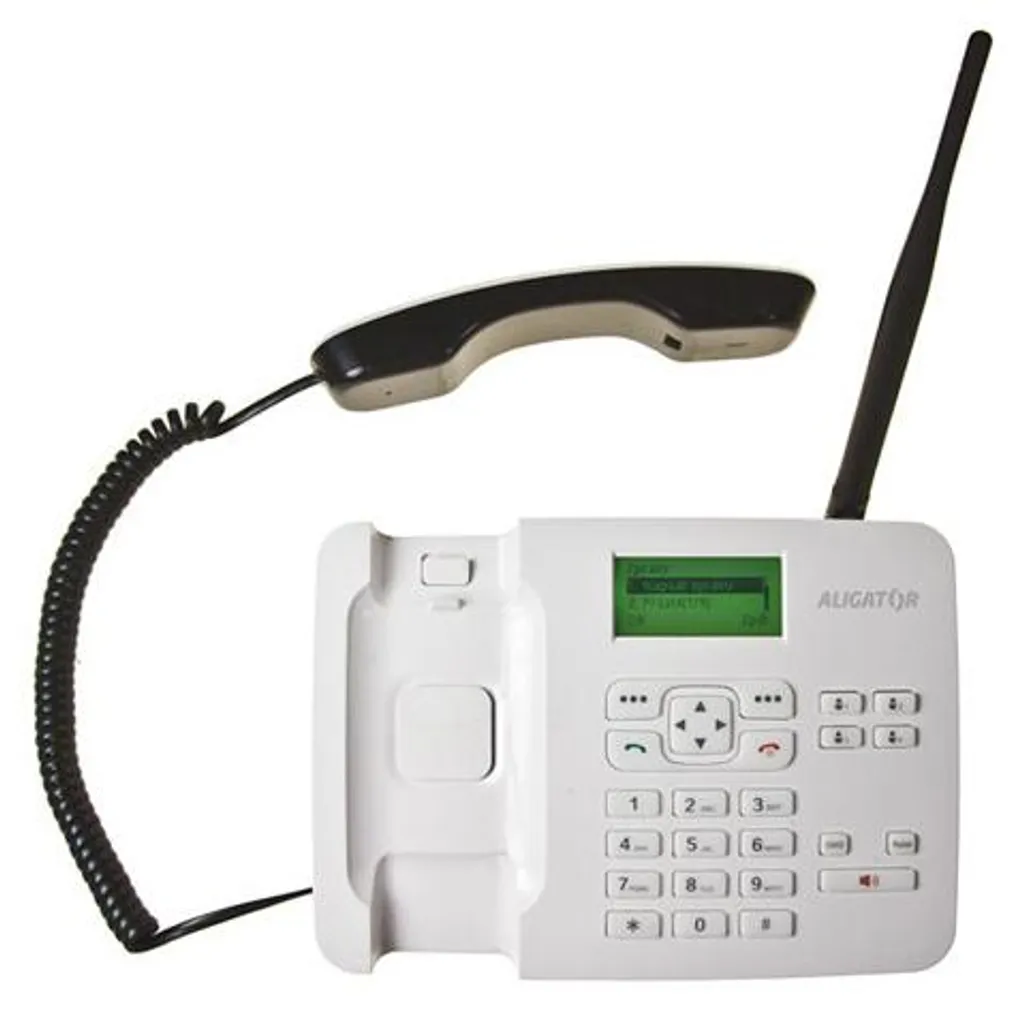 Aligator T100 Bianco: Risparmia sul Fisso con il Telefono a SIM
