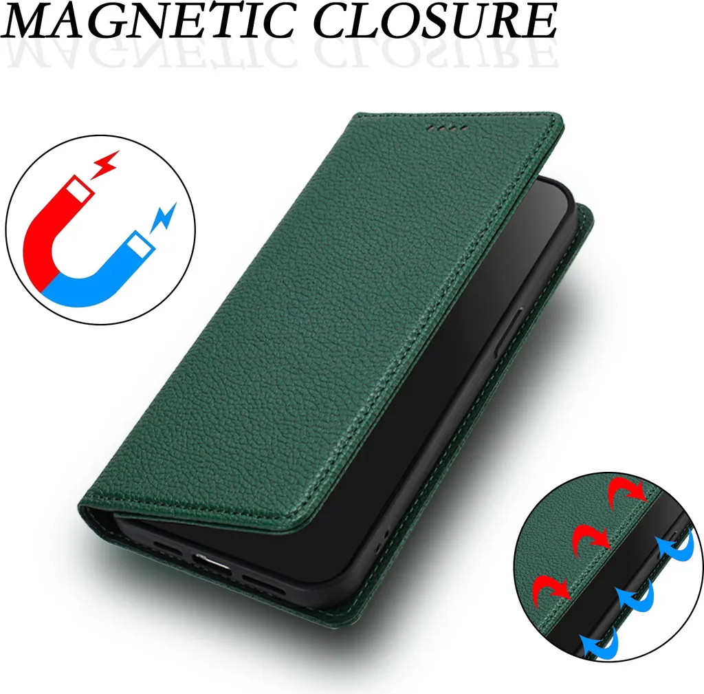 Cover per Xiaomi 11T/11T Pro, Custodia Flip Pelle Leather