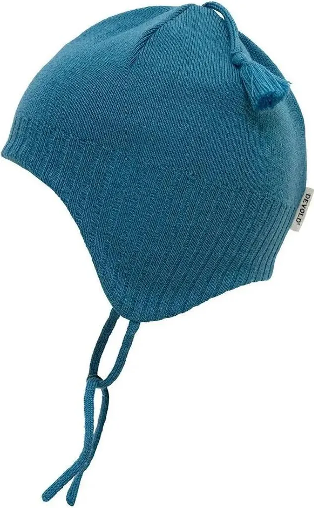 Fini les Oreilles Froides avec le Bonnet Devold Hildre Mérinos Bleu 52
