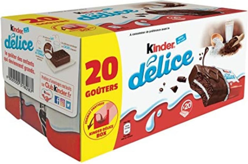 Kinder Ferrero Delice Cacao 20 STK Produktbild 