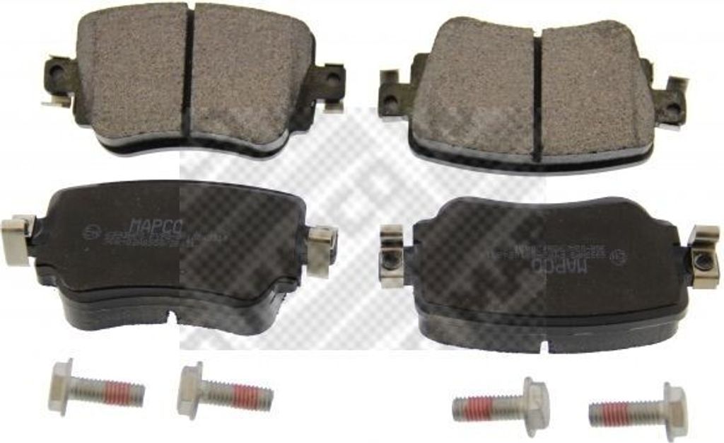 MAPCO Bremsbeläge Satz Hinten für VW SHARAN (7N1, 7N2) 6993HPS