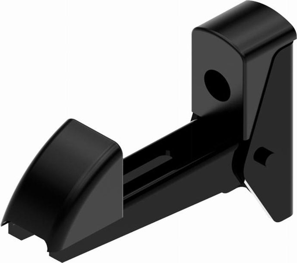 Arrêt automatique aluminium volet simple BURGAUD Noir 9005 Image du produit 
