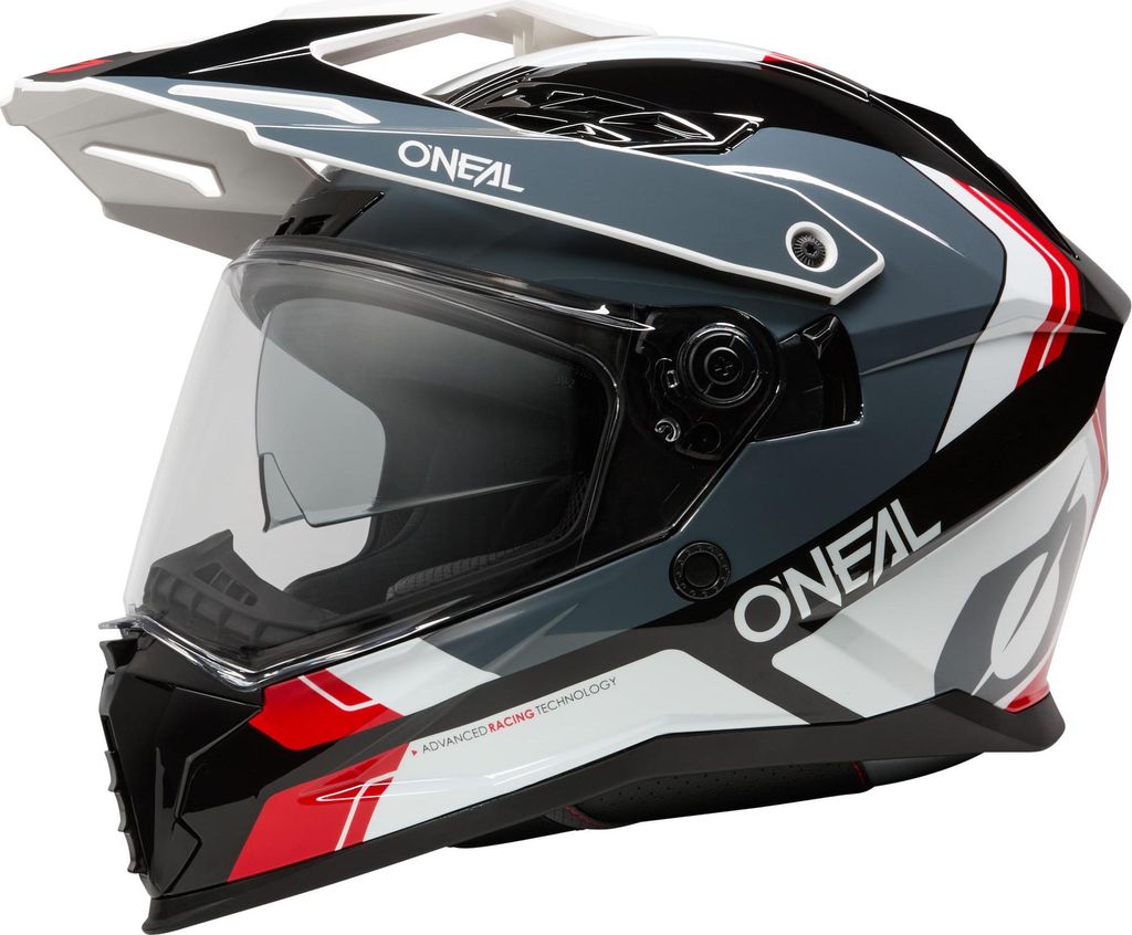 Oneal D-Srs Helm Noad Black/White/Red Größe: M