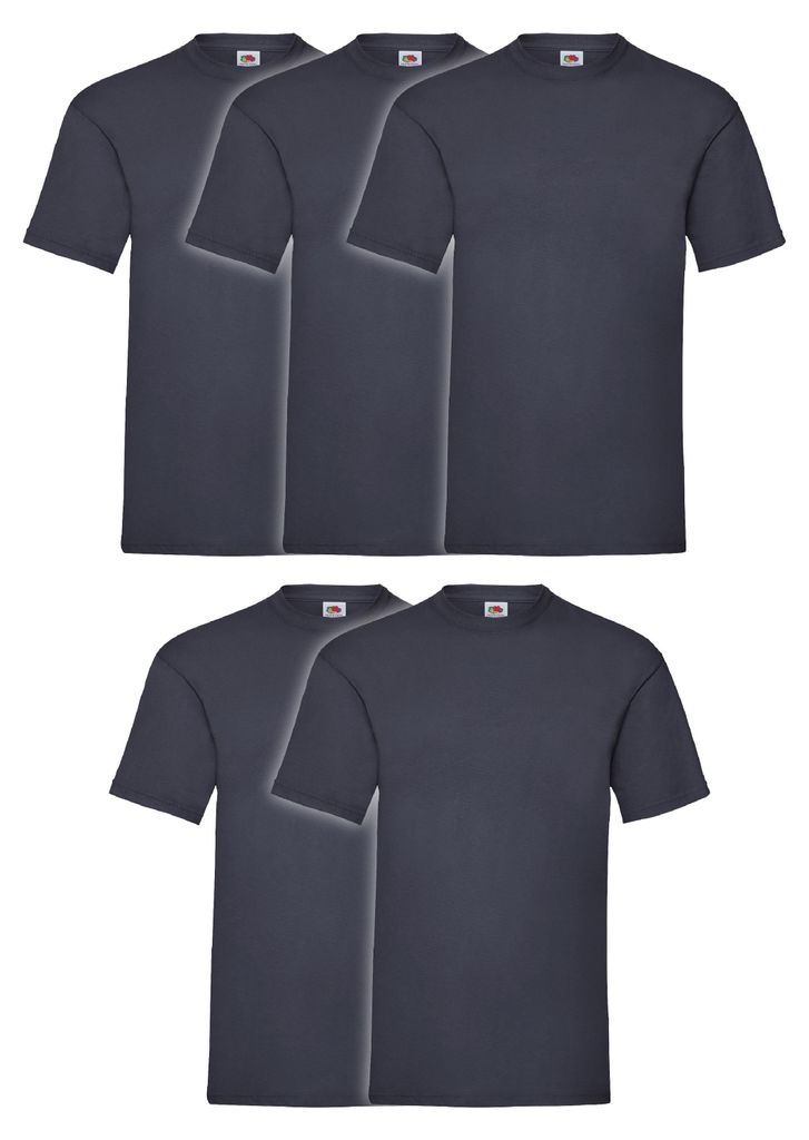 5er Pack Fruit of the Loom Valueweight T-Shirt + GRATIS Produktbild 
