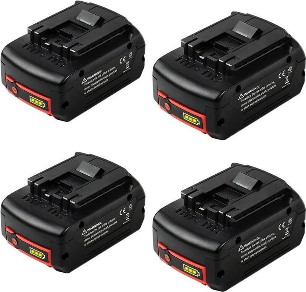 Batterie 18V 6000mAh per Hobby e Fai da Te - Offerta 4 Pezzi Compatibili