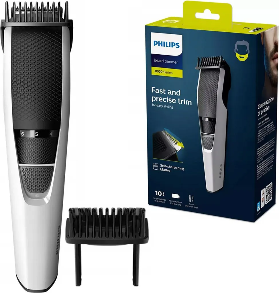 Philips Series 3000 BT3206/14 Tondeuse Barbe Lames Acier Auto-affûtées - 29