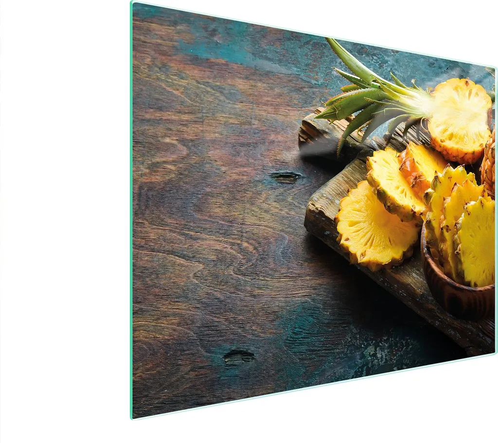 Tagliere in Vetro Ananas 52x40: Ottimizza lo Spazio in Cucina