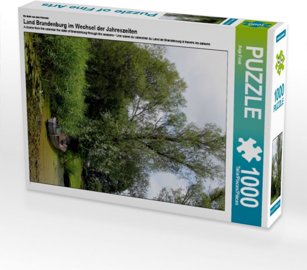 Calvendo Ein Motiv aus dem Kalender Land Brandenburg im Wechsel der Jahreszeiten 1000 Teile Puzzle hoch 480x640mm, Frost Anja; 7331555