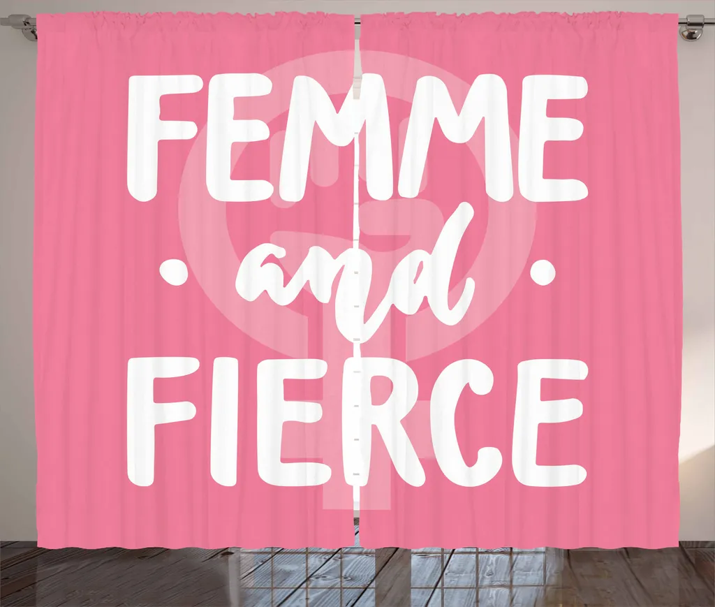 Tenda Abakuhaus Rustica Femminista Rosa 280x175 cm - Arredo Camera