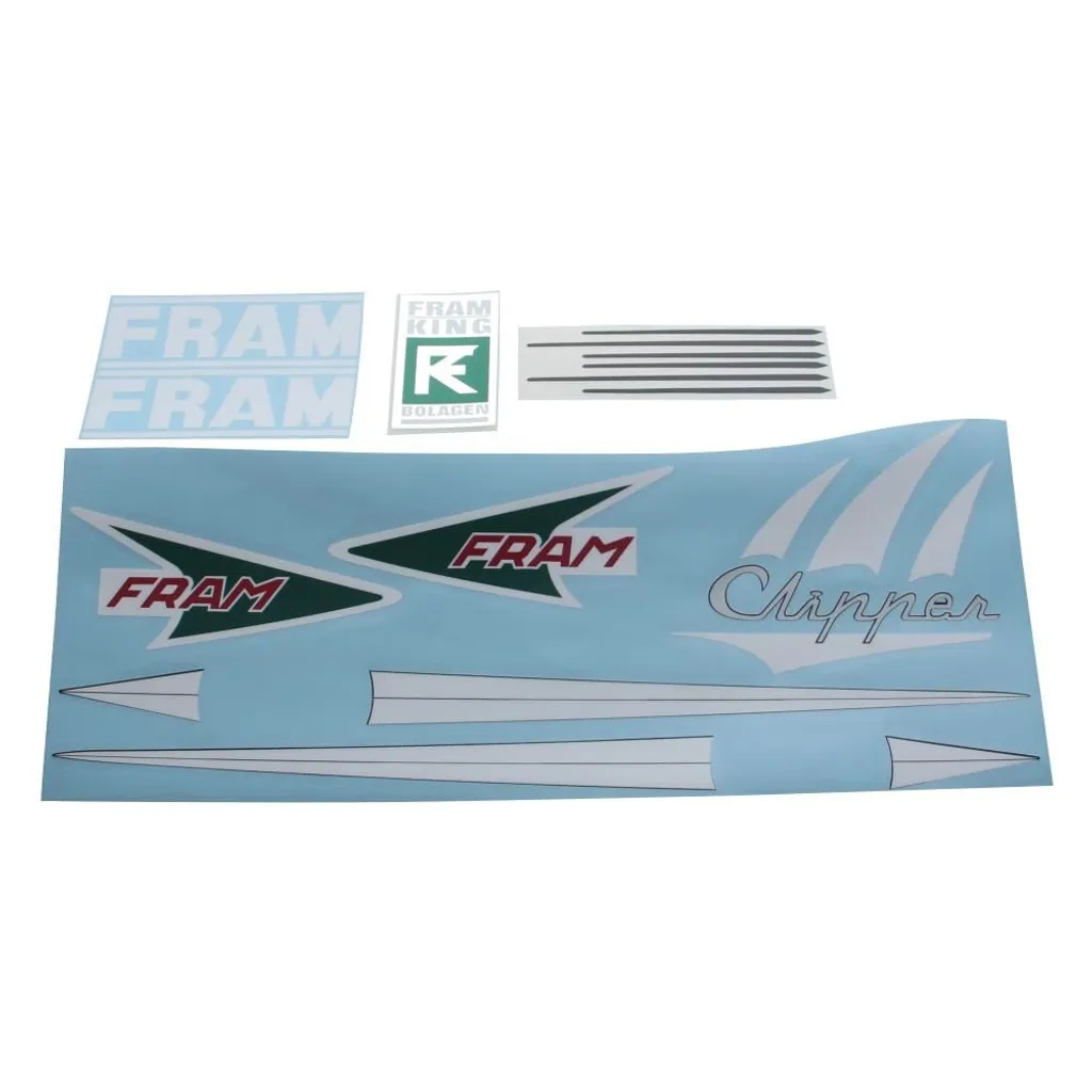 Stickers pour rénover Fram-King type 48 Clipper - Look Origine Neuf