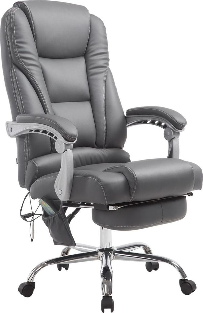 Bürostuhl Pacific mit Massagefunktion V2 grau