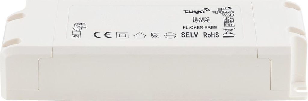 Treiber Dimmbar WiFi No Flicker 220-240V Ausgang 25-42V 1000mA 40W 40 W