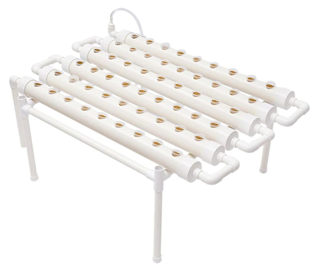 Hydroponisches Anbausystem mit 54 Löchern und 6 Rohren