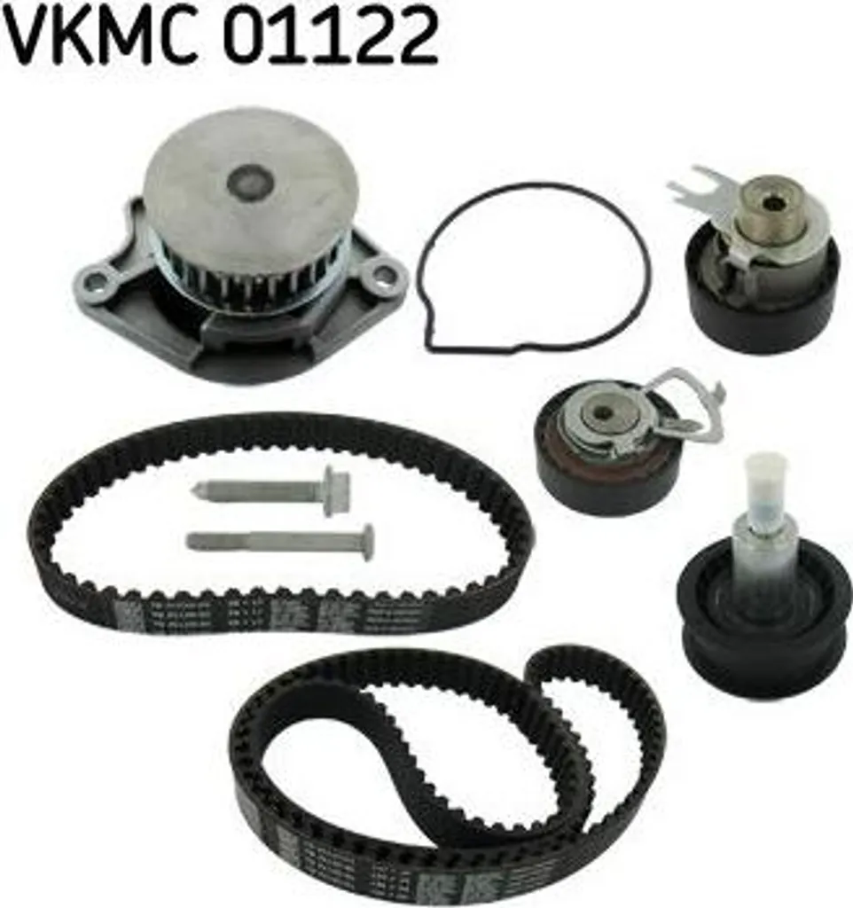 Kit de Distribution et Pompe à Eau pour Golf V, VI et Plus SKF VKMC01122
