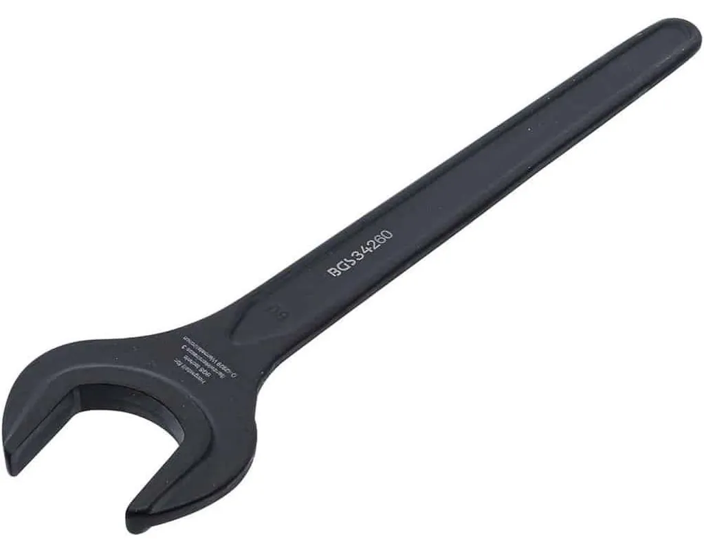 Clé à Fourche 60 mm DIN 894 en Acier Noir Haute Précision de Serrage