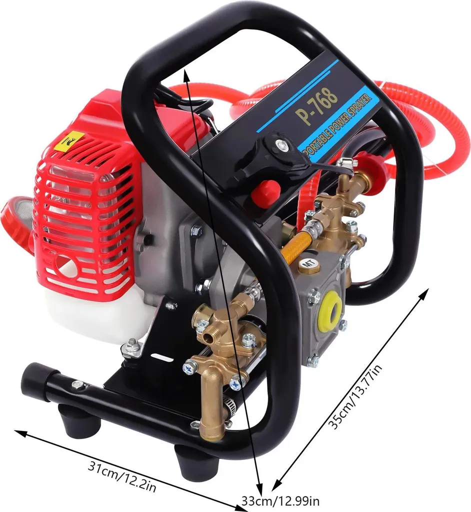 Karcher thermique à essence portable moteur 2T grand réservoir 10m