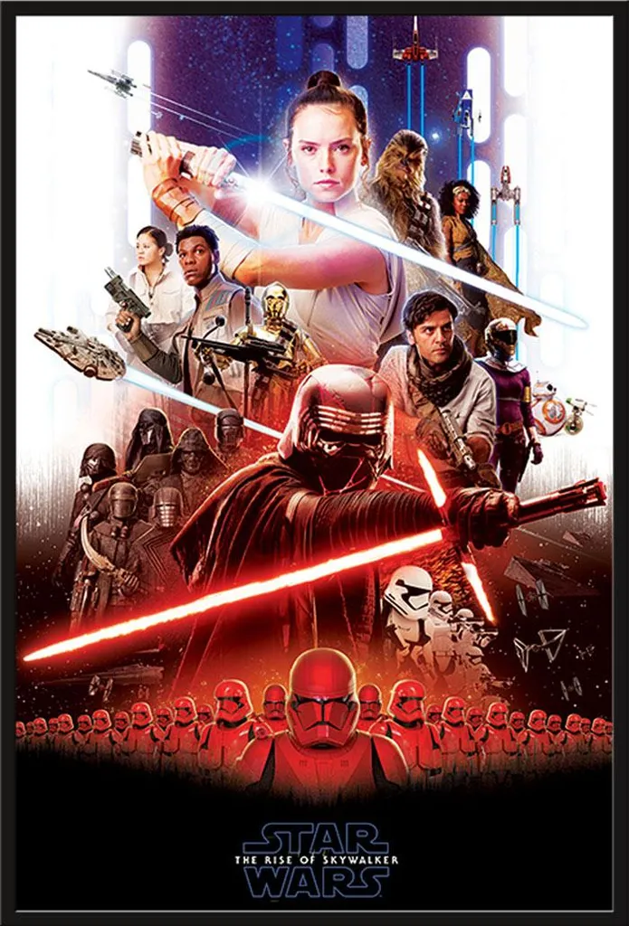 Affiche Star Wars encadrée Shinsuke avec cadre interchangeable noir et vitre