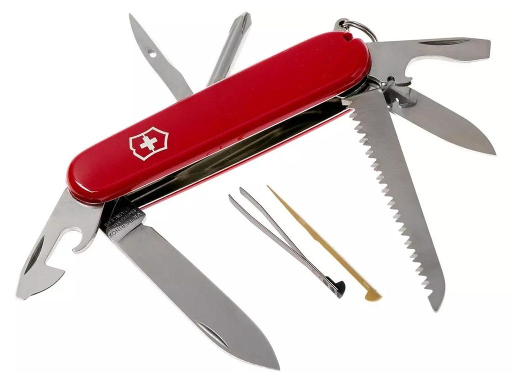 Victorinox Hiker, Multi-Tool-Messer, ABS Synthetik, Rot, 13 Produktbild 