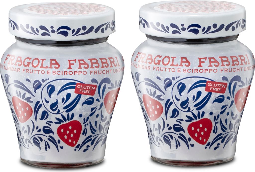 Food-United FRAGOLA FABBRI 1905 2x230g Erdbeeren aus Produktbild 