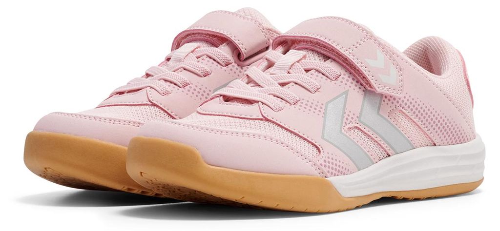 Hummel Kinder Multiplay Stable VC JR Sneaker 224854 3638 PINK-A-BOO , Schuhgröße:30 EU