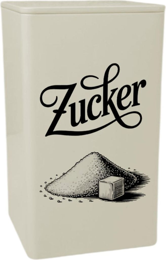 Zucker Vintage VorratsDose 900ml Produktbild 