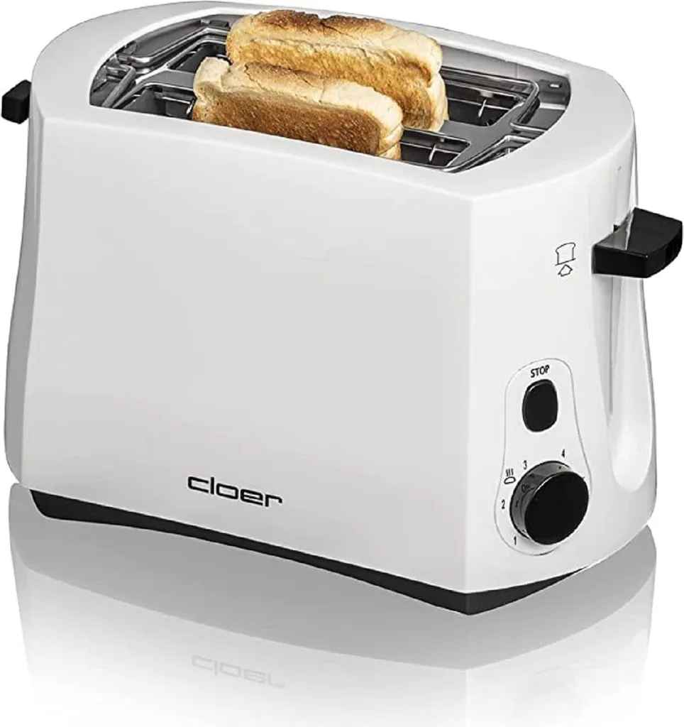 Toaster Cloer 331 : finissez-en avec le pain brûlé grâce au dorage précis