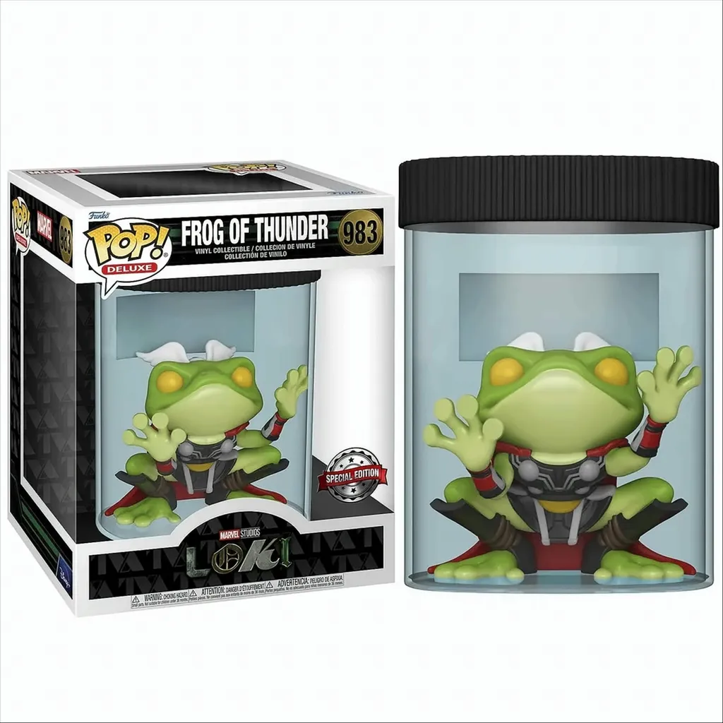 Funko Pop Loki Grenouille du tonnerre 983 Special Edition Marvel Studios