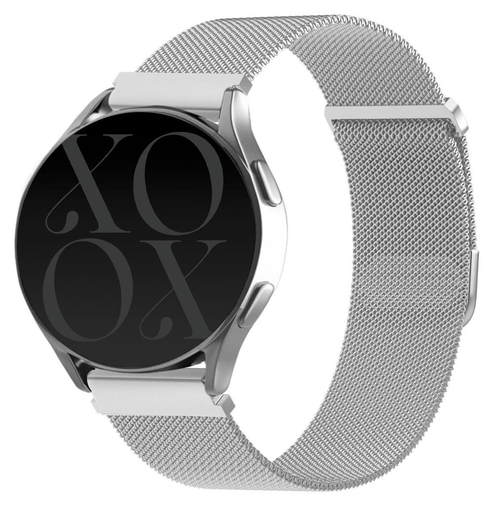 Milanese band silber (20 mm) Produktbild 