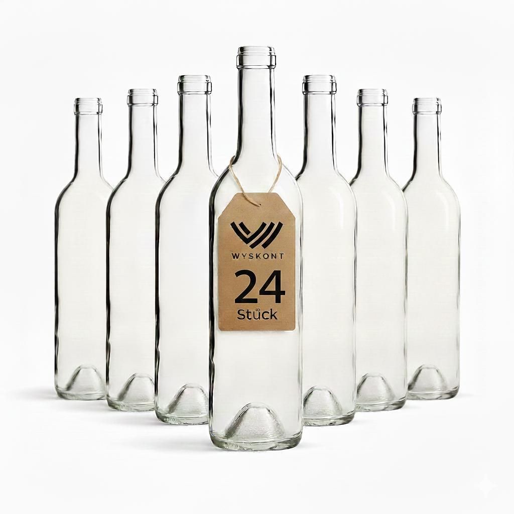 Weinflasche 750 ml Bordeaux 24 Stück, Weiß Weinflasche ohne Produktbild 