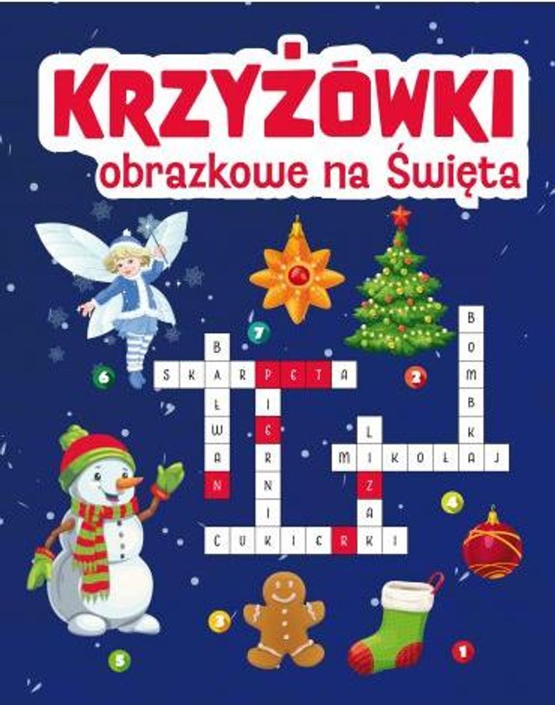 Magiczne Święta - Krzyżówki Obrazkowe na Rodzinne Chwile Pełne Radości!