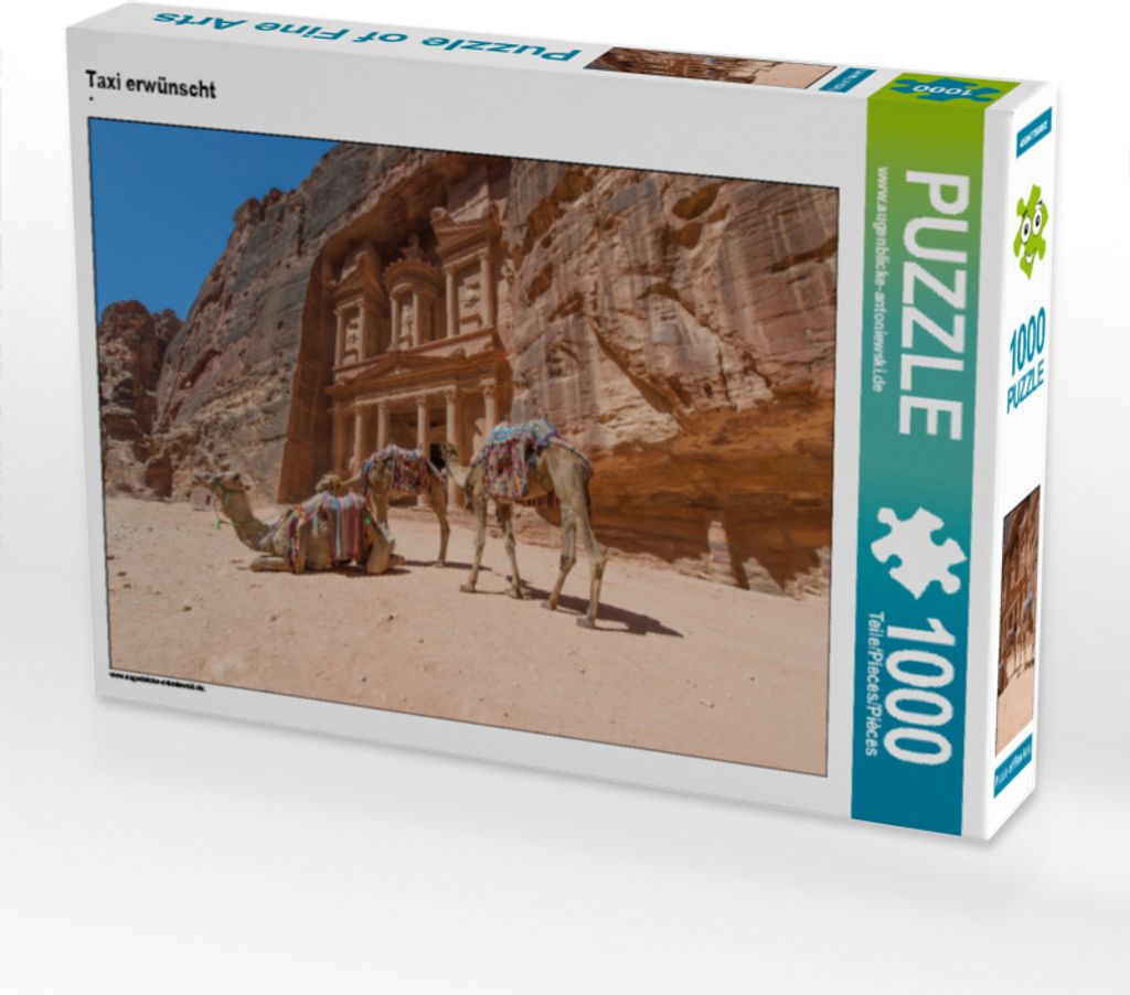 CALVENDO Puzzle Taxi erwünscht | 1000 Teile Lege-Größe Produktbild 