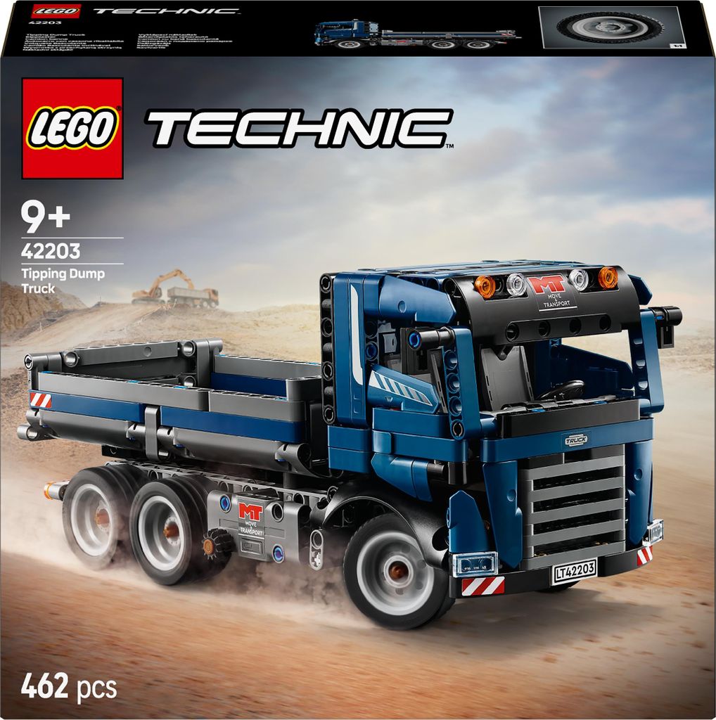 LEGO Technic Camion Ribaltabile 42203 Set Costruzioni 462 Immagine del prodotto 