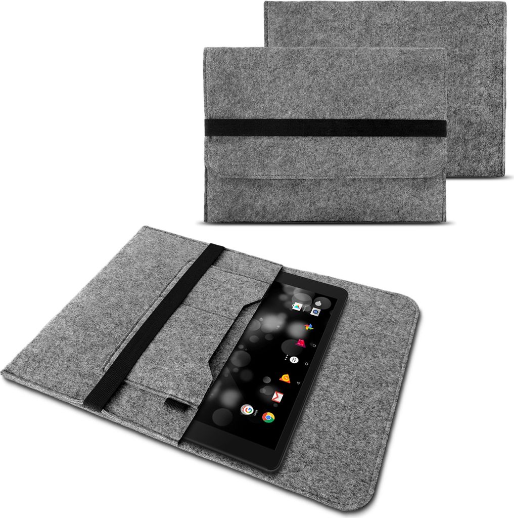 Sleeve Tasche für Microsoft Surface 3 Hülle Filz Schutzhülle Case Sleeve CoverFarben:Grau