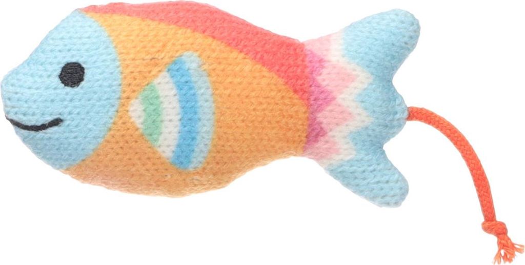 Flamingo Katzenspielzeug Nitz Fisch orange