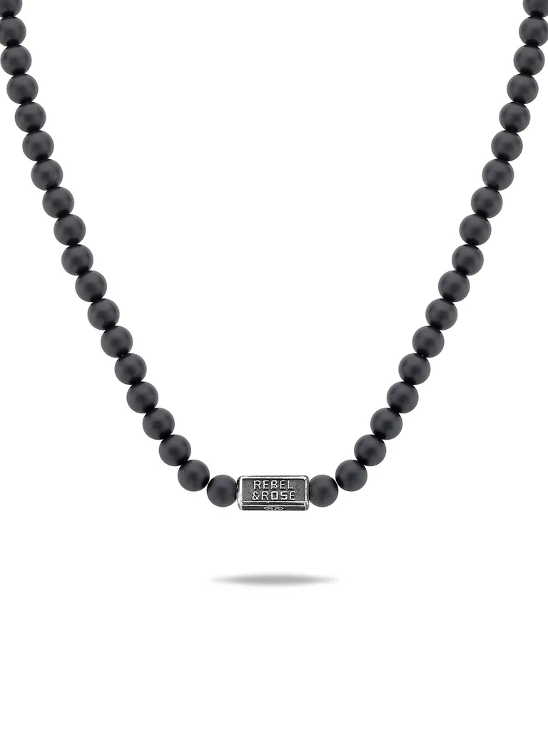 Collier homme 70cm Rebel & Rose Mad Panther pour accessoiriser vos tenues