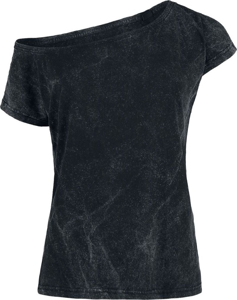 Outer Vision T-Shirt Damen Top Marylin schwarz Basics 100% Baumwolle 3XL