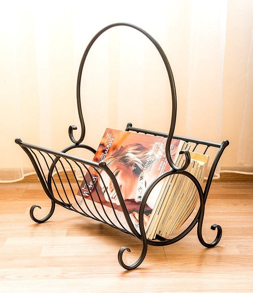 DanDiBo portagiornali in metallo H-52 cm Portagiornali Immagine del prodotto 
