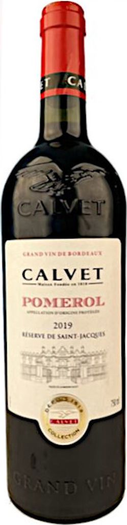 Réserve de Saint-Jacques Pomerol Calvet 13% Vol. 0,75L (F) Produktbild 