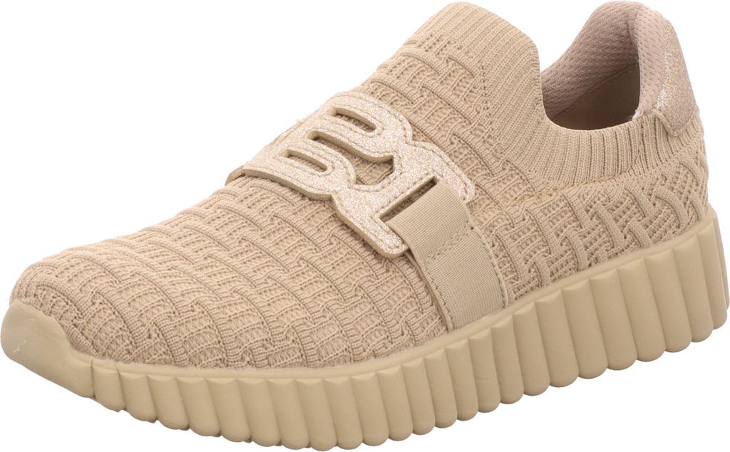 Bagatt Damen-Sneaker-Slipper Candice Beige-Gold, Produktbild 