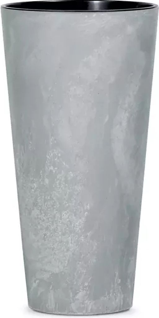 nabbi Kunststoff Blumentopf DTUS200E 20 cm - grau Beton