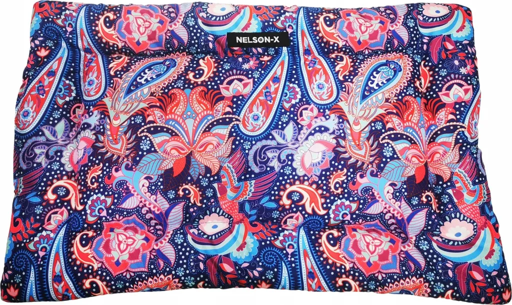 Nelson-X Letto Cane 60x40 Fiori | 17 Colori, Qualità dalla Polonia