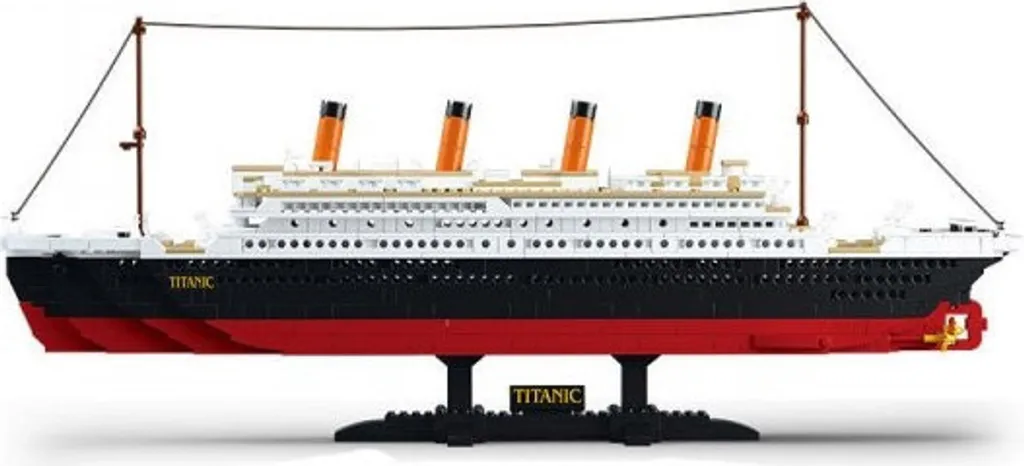 Jeu de Construction Titanic Géant Maquette de Briques à Assembler - 12