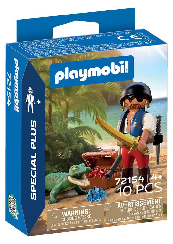 PLAYMOBIL : Aventures spéciales - Pirates contre crocodiles Image du produit 