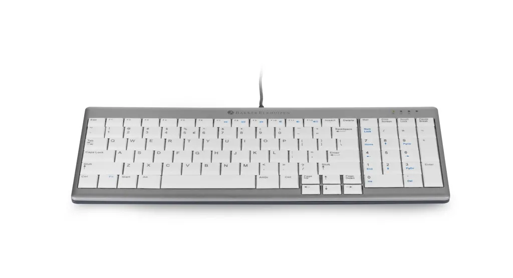 Clavier Compact UltraBoard 960 BakkerElkhuizen Filaire USB Layout CH