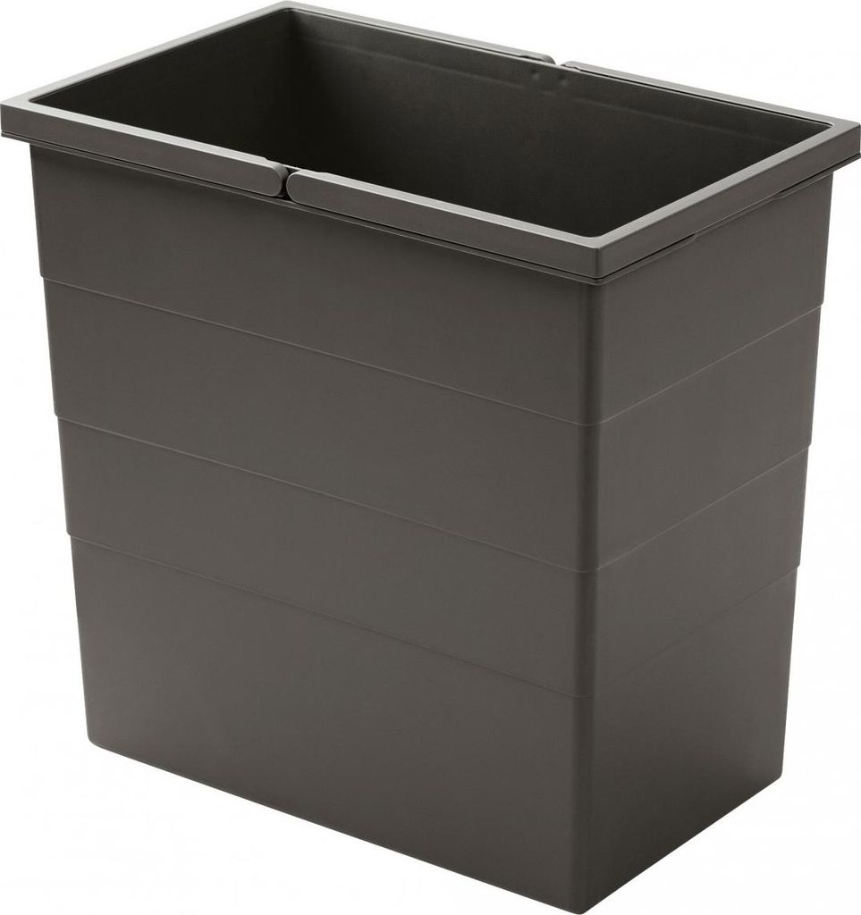Hailo Seau intérieur 1220379 gris foncé 28 litres 385 x 242 Image du produit 