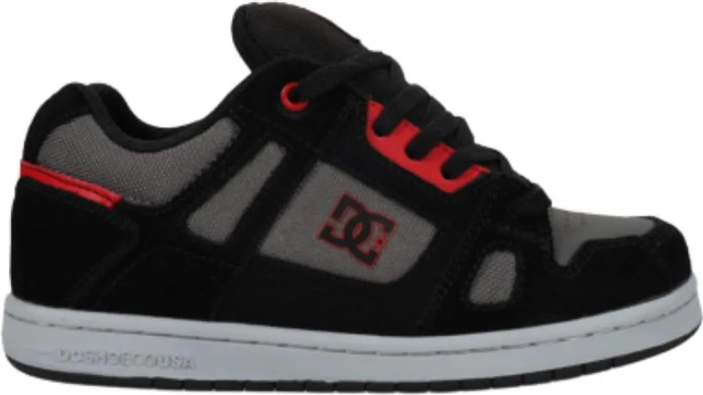 Chaussures de skate DC Shoes Stag Youth Noir Blanc Vert Pointure 36