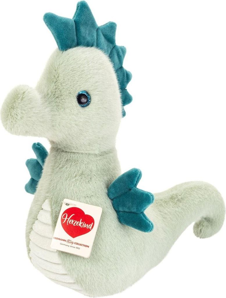 Teddy-Hermann Teddy Hermann Seepferdchen Melba salbeigrün 23 cm