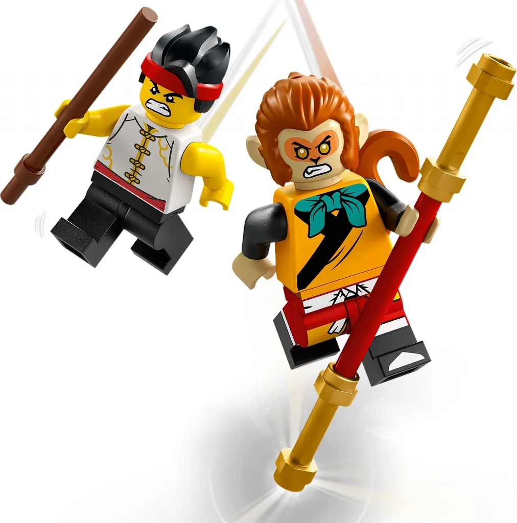 Jouet de Construction LEGO Monkie Kid 80030 : Véhicules Transformables